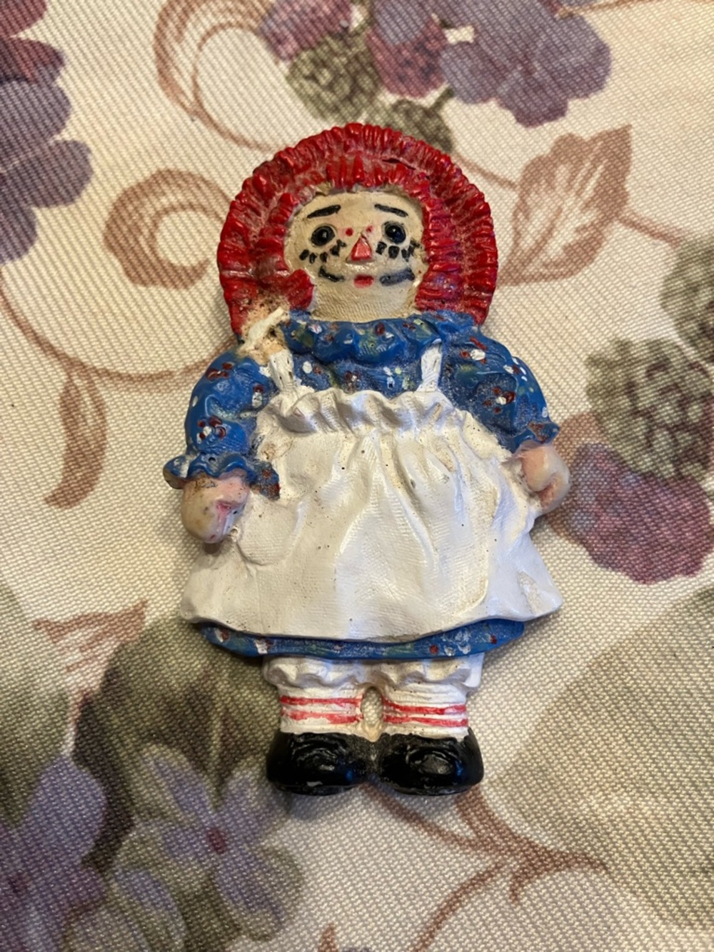 THREE RAGGEDY ANN AND ANDY DOLLS VINTAGE - Picture 12 of 13
